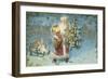 Here Comes the Christmas Tree-null-Framed Giclee Print