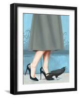 Here Comes the Queen-Alexander Grahovsky-Framed Art Print