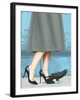 Here Comes the Queen-Alexander Grahovsky-Framed Art Print