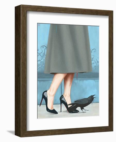 Here Comes the Queen-Alexander Grahovsky-Framed Art Print