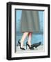 Here Comes the Queen-Alexander Grahovsky-Framed Art Print