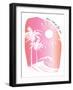 Here Comes The Sun Pinks-Jennifer McCully-Framed Art Print