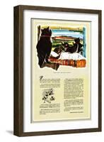 Here Comes Your Train, Chester-Charles Bracker-Framed Giclee Print