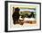 Here Comes Your Train, Chester-Charles Bracker-Framed Giclee Print