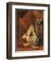 Here I and Sorrow Sit", Act II Scene I of "King John" by William Shakespeare 1783-Henry Fuseli-Framed Giclee Print