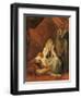 Here I and Sorrow Sit", Act II Scene I of "King John" by William Shakespeare 1783-Henry Fuseli-Framed Giclee Print