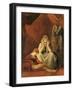 Here I and Sorrow Sit", Act II Scene I of "King John" by William Shakespeare 1783-Henry Fuseli-Framed Giclee Print