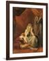 Here I and Sorrow Sit", Act II Scene I of "King John" by William Shakespeare 1783-Henry Fuseli-Framed Giclee Print