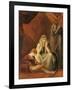 Here I and Sorrow Sit", Act II Scene I of "King John" by William Shakespeare 1783-Henry Fuseli-Framed Giclee Print