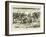 Here I Found Many of the Soldiers Sitting-null-Framed Giclee Print