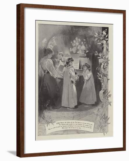 Here's a Happy New Year to All-Thomas Walter Wilson-Framed Giclee Print