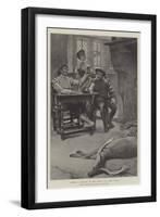 Here's a Health to the Lass!-John Scott-Framed Giclee Print