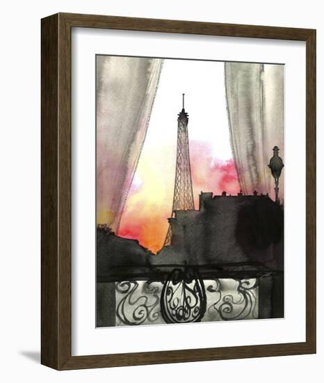 Here’s Looking at You Paris-Jessica Durrant-Framed Giclee Print