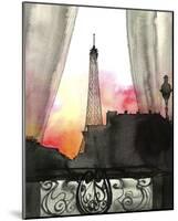 Here’s Looking at You Paris-Jessica Durrant-Mounted Giclee Print