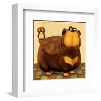 Here's Looking at You-Kourosh-Framed Art Print