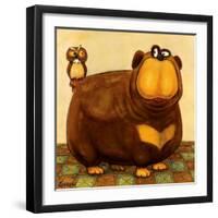 Here's Looking at You-Kourosh-Framed Premium Photographic Print