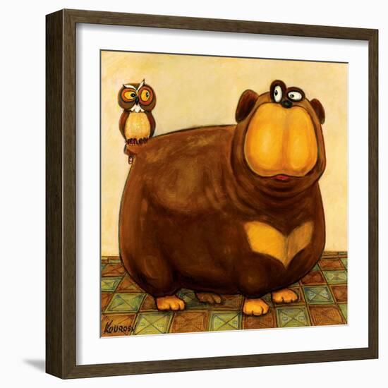 Here's Looking at You-Kourosh-Framed Photographic Print