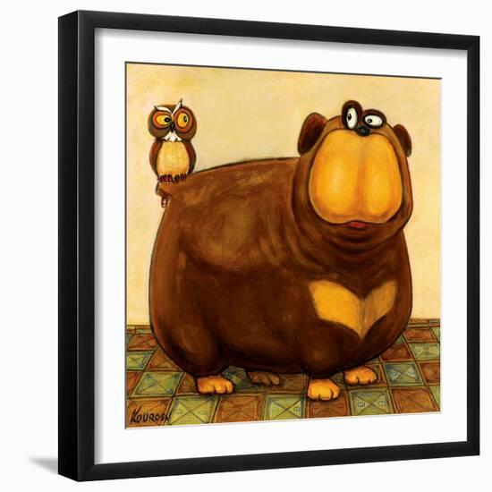 Here's Looking at You-Kourosh-Framed Photographic Print