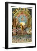 Here's to You, Mexican Beer-null-Framed Art Print