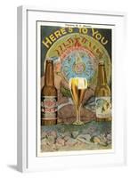 Here's to You, Mexican Beer-null-Framed Art Print