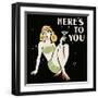 Here's to You-null-Framed Art Print