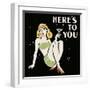 Here's to You-null-Framed Art Print