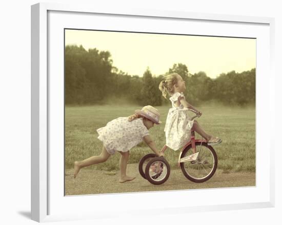 Here We Go Again-Betsy Cameron-Framed Art Print