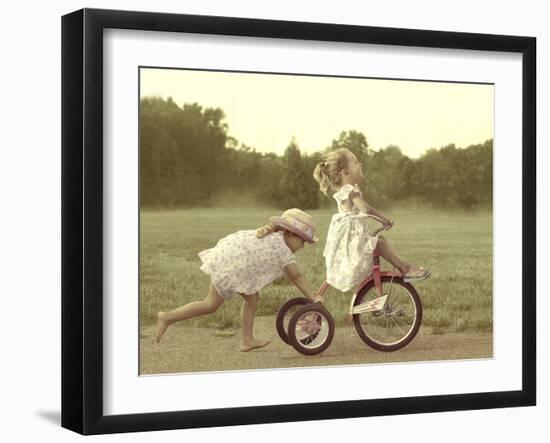 Here We Go Again-Betsy Cameron-Framed Art Print