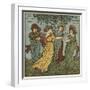 Here We Go Round the Mulberry Bush-Walter Crane-Framed Giclee Print