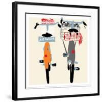 Here We Go-Jenny Frean-Framed Giclee Print