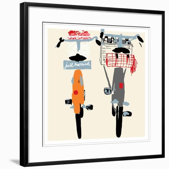 Here We Go-Jenny Frean-Framed Giclee Print