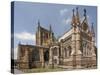 Hereford Cathedral, Hereford, Herefordshire, Midlands, England, United Kingdom-David Hughes-Stretched Canvas