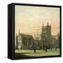 Hereford Cathedral, Herefordshire, C1870-Hanhart-Framed Stretched Canvas