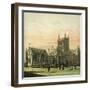 Hereford Cathedral, Herefordshire, C1870-Hanhart-Framed Giclee Print