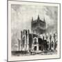 Hereford Cathedral, Located at Hereford in England, Dates from 1079. Uk-null-Mounted Giclee Print