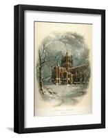 Hereford Cathedral, North West-Arthur Wilde Parsons-Framed Art Print