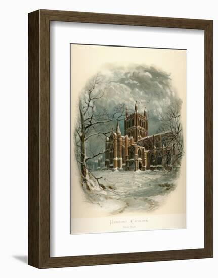 Hereford Cathedral, North West-Arthur Wilde Parsons-Framed Art Print