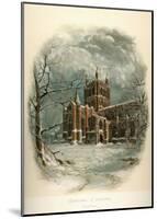 Hereford Cathedral, North West-Arthur Wilde Parsons-Mounted Art Print