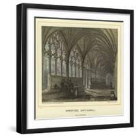 Hereford Cathedral, the Cloisters-null-Framed Giclee Print