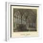 Hereford Cathedral, the Cloisters-null-Framed Giclee Print