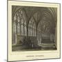 Hereford Cathedral, the Cloisters-null-Mounted Giclee Print