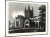 Hereford Cathedral, UK-null-Mounted Giclee Print