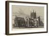 Hereford Cathedral-Samuel Read-Framed Giclee Print