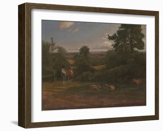 Hereford, from the Haywood, Noon-George Robert Lewis-Framed Giclee Print