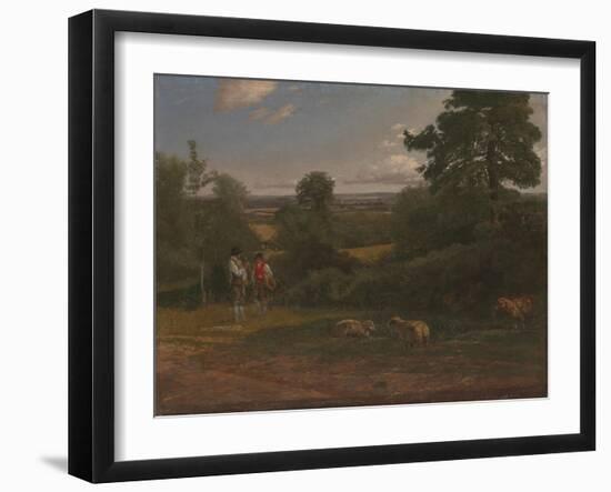 Hereford, from the Haywood, Noon-George Robert Lewis-Framed Giclee Print