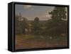 Hereford, from the Haywood, Noon-George Robert Lewis-Framed Stretched Canvas