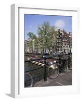 Heren Gracht, Amsterdam, Holland-Roy Rainford-Framed Photographic Print