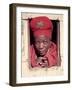 Herero Tribeswomen Wearing Turban and Dangling Earrings, Windhoek, Namibia 1951-Margaret Bourke-White-Framed Photographic Print