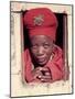 Herero Tribeswomen Wearing Turban and Dangling Earrings, Windhoek, Namibia 1951-Margaret Bourke-White-Mounted Photographic Print