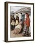 Herero Tribeswomen Wearing Turban and Dangling Earrings, Windhoek, Namibia 1951-Margaret Bourke-White-Framed Photographic Print